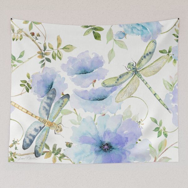 Item preview, Dragonflies In The Rose Garden B designed and sold by Jean Plout.