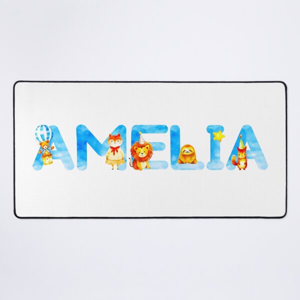 Item preview, DREAMLITNAMES COLLECTION – ✨ AMELIA ✨ – Cute Storybook Dream Animals designed and sold by WheelieGdArt.