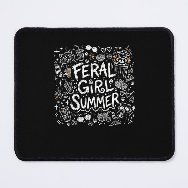 Item preview, Feral Summer Raccoon Iced Coffee Sketch designed and sold by snowry.