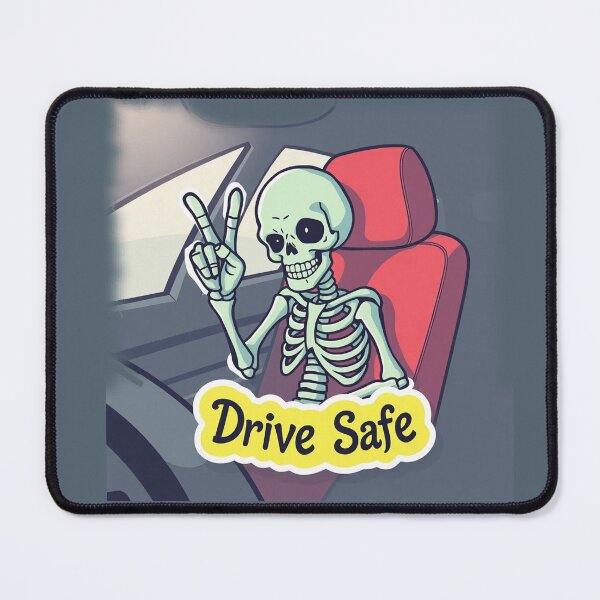 Item preview, Skeleton Drive Safe Pastel Goth Sticker designed and sold by Tama-sirth.