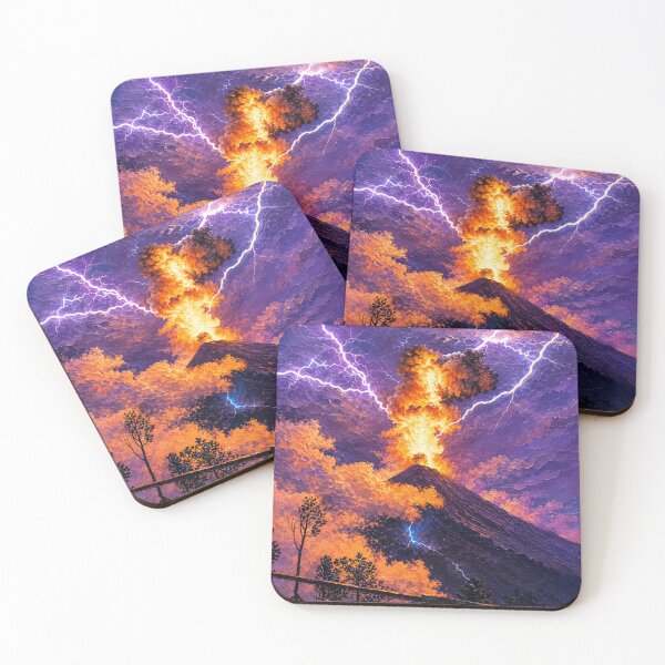 Item preview, Lightning Volcano  designed and sold by Occupational  Horrors.