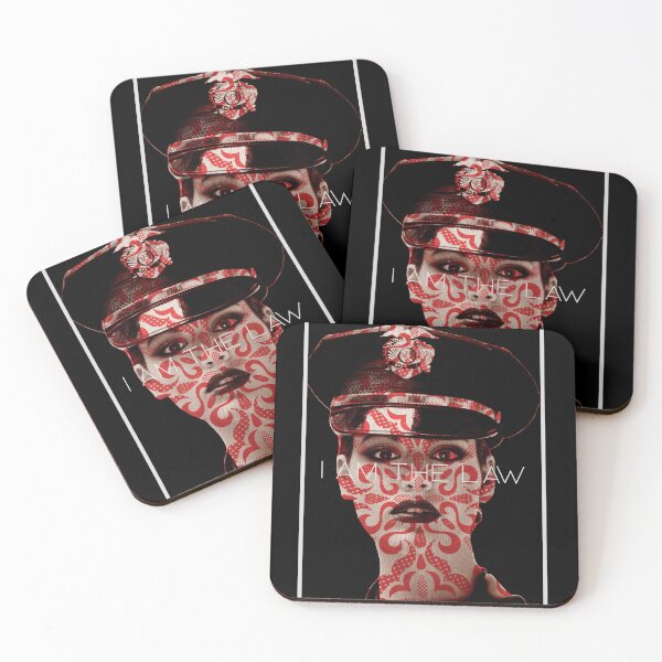 Item preview, Female Cop Red Print designed and sold by DerekDoll.
