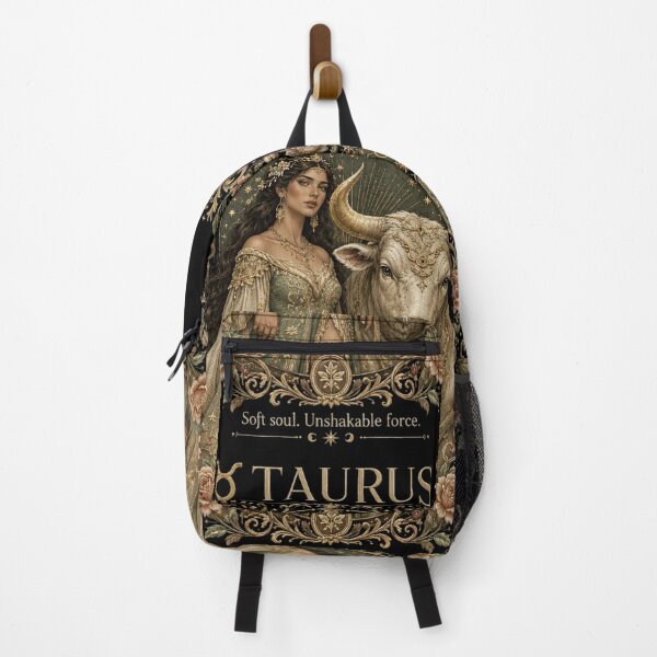 Item preview, Taurus Zodiac Woman | Medieval Fantasy Faux Embroidery Art designed and sold by doinitzart.