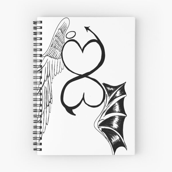 Item preview, Heart of an angel or a demon  designed and sold by Starphil.
