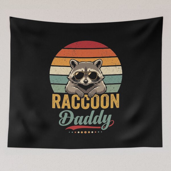 Item preview, Raccoon Daddy Raccoon Lover Father Animal Enthusiast designed and sold by SofenArt.