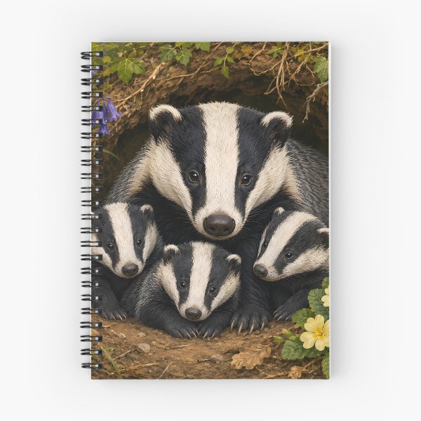 Item preview, Wildlife Badger designed and sold by MarkColeImaging.
