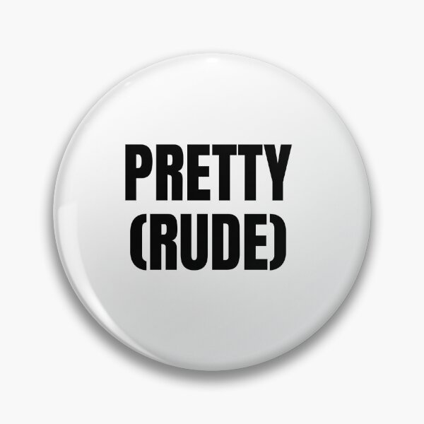 Item preview, Pretty (Rude) designed and sold by Studio Sonders.