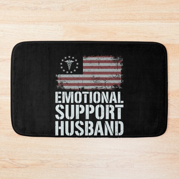 Item preview, Emotional Support Husband Do Not Pet Patriotic Healthcare Spouse Gift designed and sold by SofenArt.