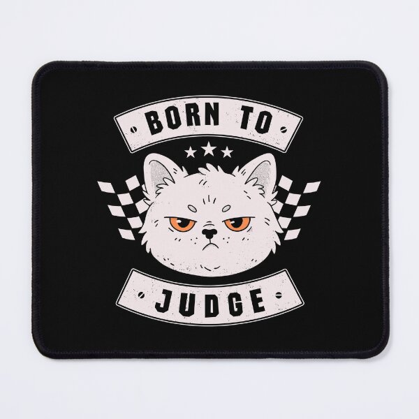 Item preview, Born to Judge designed and sold by GODZILLARGE.