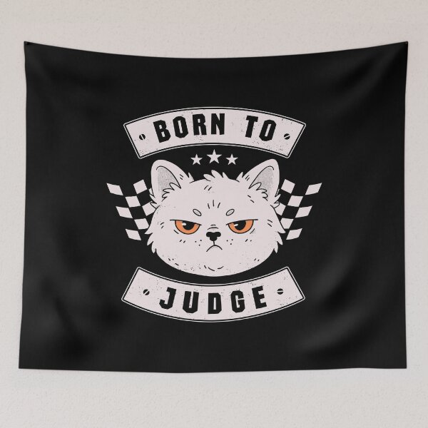 Item preview, Born to Judge designed and sold by GODZILLARGE.