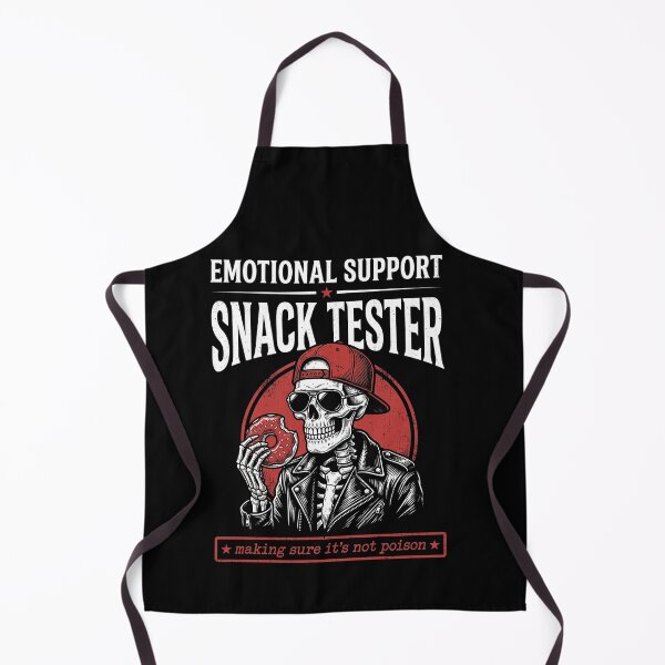 Item preview, Emotional Support Snack Tester Making Sure It's Not Poison Foodie Humor Snack Lover designed and sold by SofenArt.