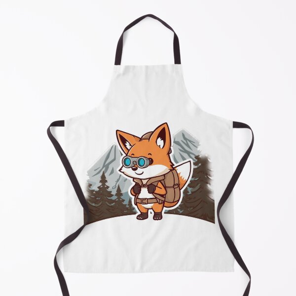 Item preview, Adventurer Fox Sticker - Passion for Camping and Vanlife designed and sold by Tama-sirth.