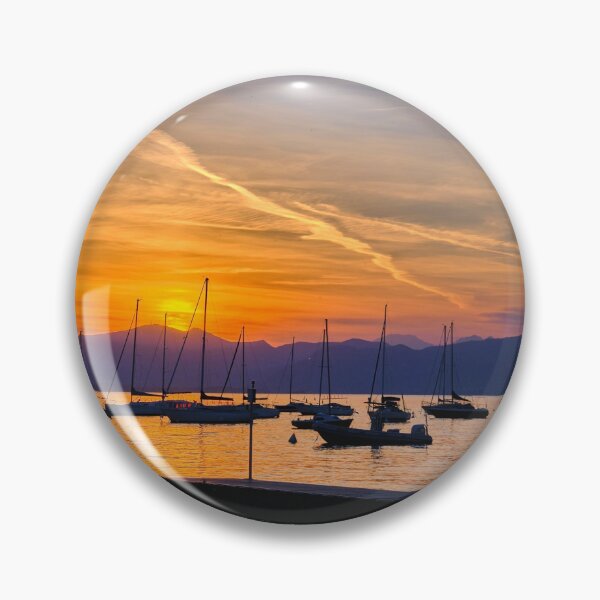 Item preview, Silhouetted Yachts and a Bardolino Sunset designed and sold by Violaman.