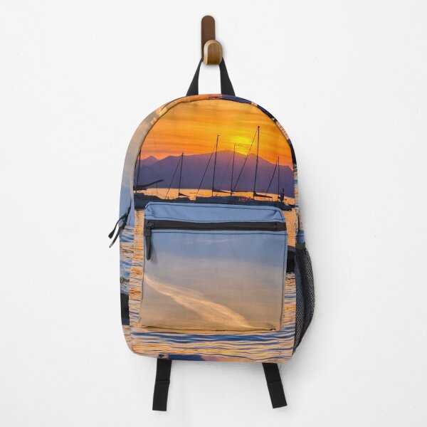 Item preview, Silhouetted Yachts and a Bardolino Sunset designed and sold by Violaman.