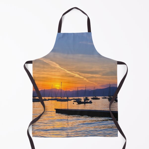 Item preview, Silhouetted Yachts and a Bardolino Sunset designed and sold by Violaman.