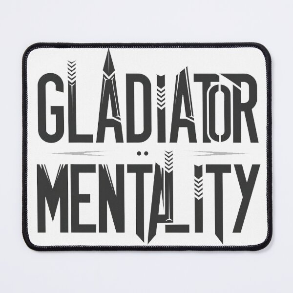 Item preview, Gladiator Mentality Premium Mindset Design designed and sold by Carlos Merino Jaime.