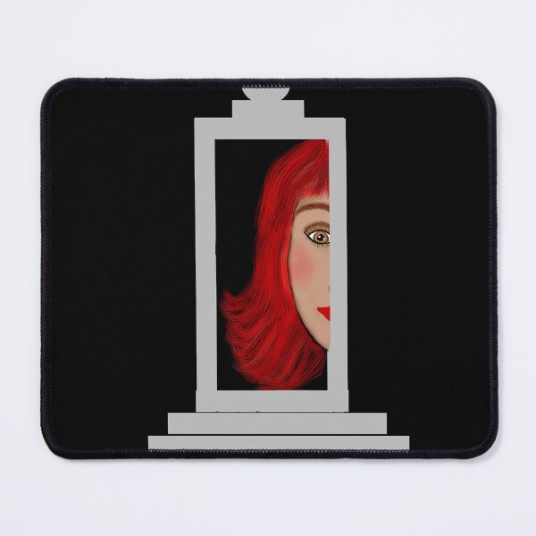 Item preview, Woman with Red Hair in Mirror designed and sold by Elaine M Hayward .