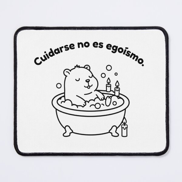 Item preview, Spanish Caring Capibara – Mindfulness Design designed and sold by PAPIRO SIGLO XXI.