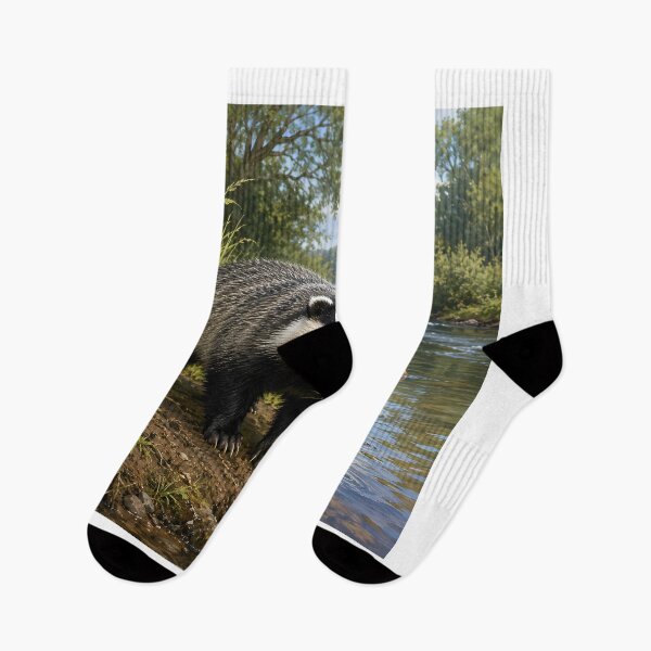 Item preview, Wildlife Badger designed and sold by MarkColeImaging.