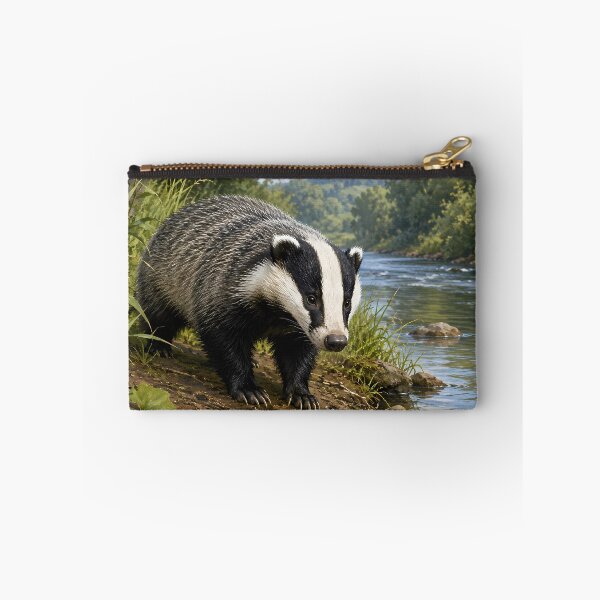 Item preview, Wildlife Badger designed and sold by MarkColeImaging.