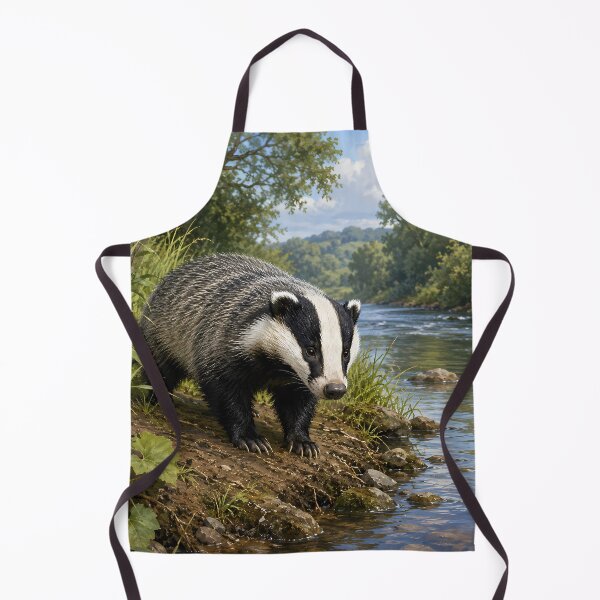 Item preview, Wildlife Badger designed and sold by MarkColeImaging.