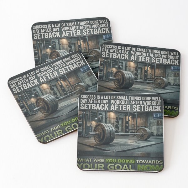 Item preview, Gym Motivation Quote - Goal Now designed and sold by TerryCoreCraft.