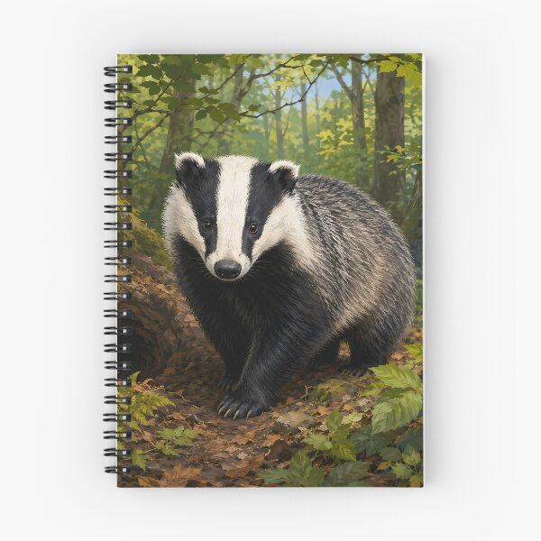 Item preview, Wildlife Badger designed and sold by MarkColeImaging.