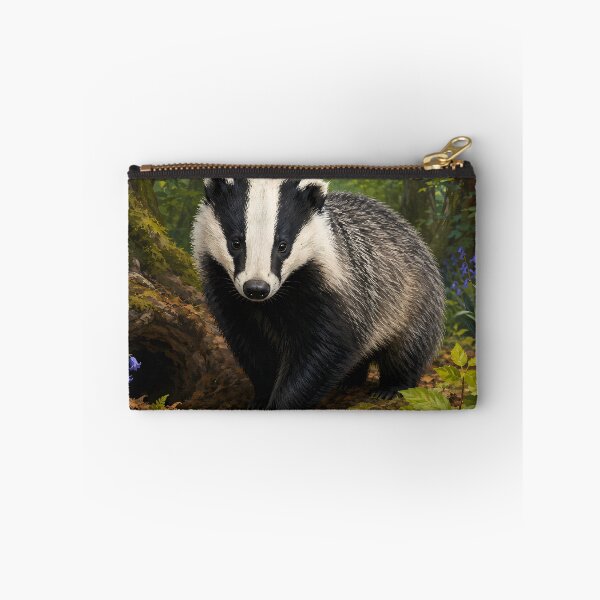 Item preview, Wildlife Badger designed and sold by MarkColeImaging.