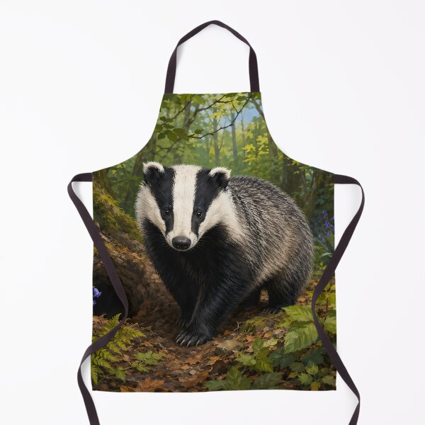 Item preview, Wildlife Badger designed and sold by MarkColeImaging.