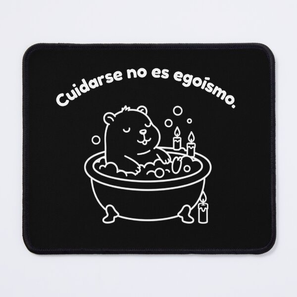Item preview, Spanish Caring Capibara – Mindfulness Design designed and sold by PAPIRO SIGLO XXI.