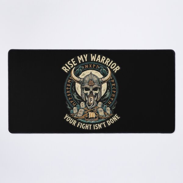 Item preview, Mythborn Saga: Rise My Warrior Viking Skull Runes designed and sold by Mythborn Saga.