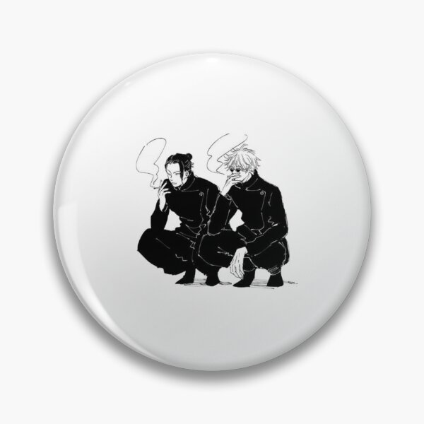 Item preview, Cursed Spirit Manipulation Master and Strongest Sorcerer Crouching and Smoking Duo designed and sold by JohnnyFive8.