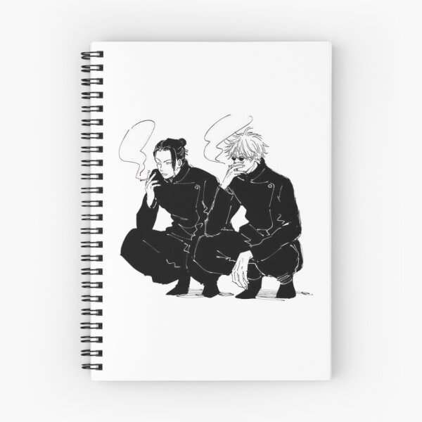 Item preview, Cursed Spirit Manipulation Master and Strongest Sorcerer Crouching and Smoking Duo designed and sold by JohnnyFive8.