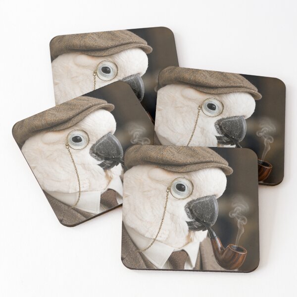 Item preview, The Distinguished Gentleman Cockatoo designed and sold by Kimberly Palmer.