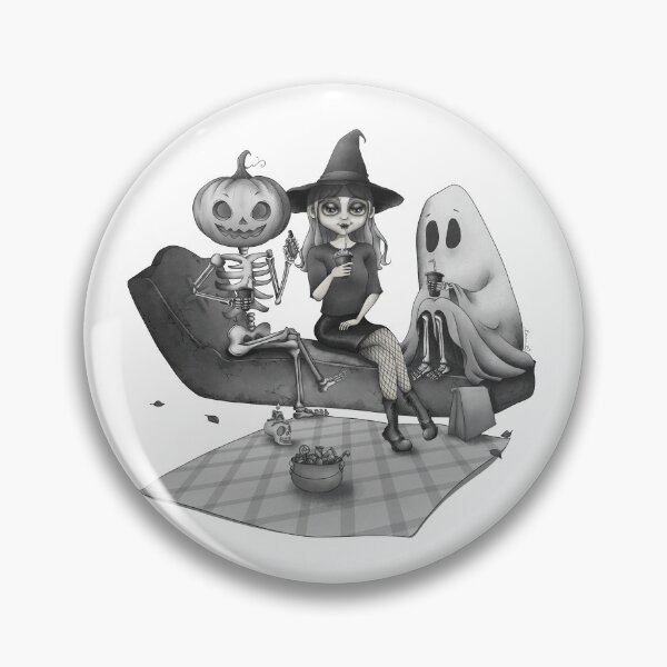Aperçu de l'œuvre Spooky pique-nique halloween party créée et vendue par Persephonie_Laurie.
