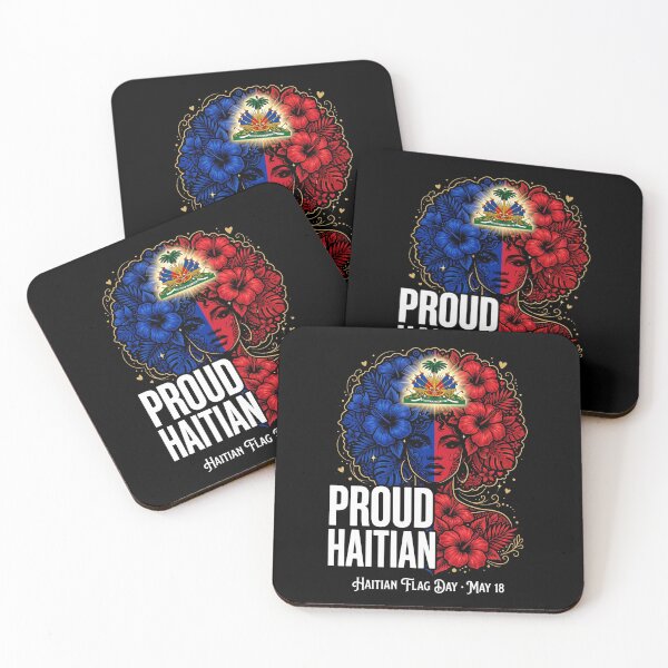 Item preview, Proud Haitian Haitian Flag Day May 18 Haitian Heritage Pride designed and sold by SofenArt.