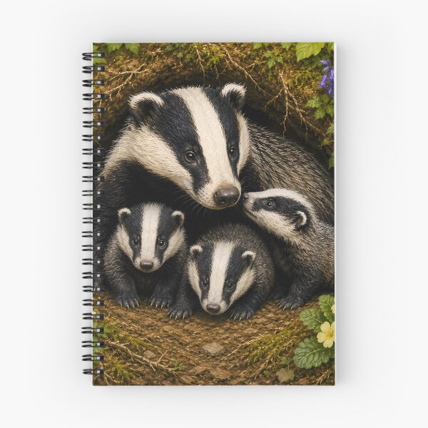 Item preview, Wildlife Badger designed and sold by MarkColeImaging.