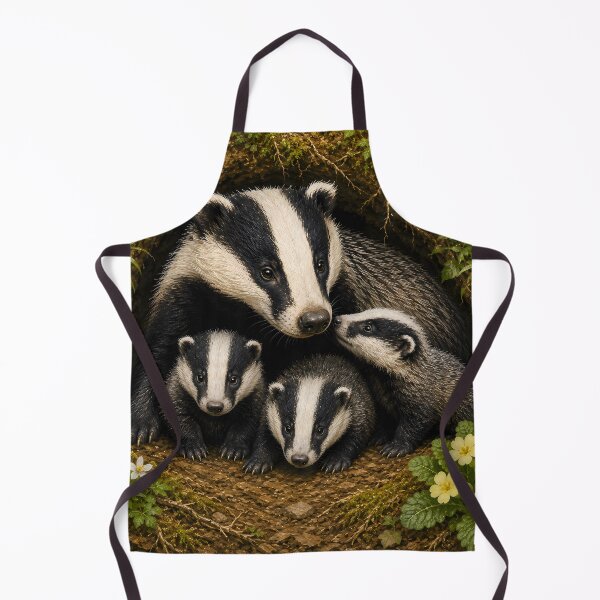 Item preview, Wildlife Badger designed and sold by MarkColeImaging.