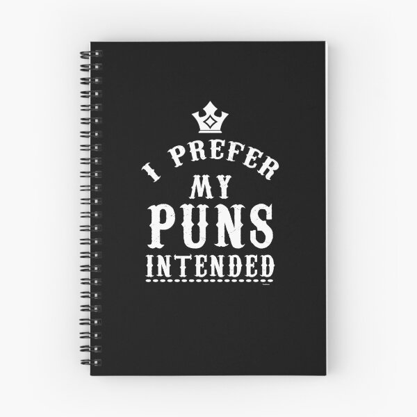 Item preview, I Prefer My Puns Intended designed and sold by TomGiantDesigns.