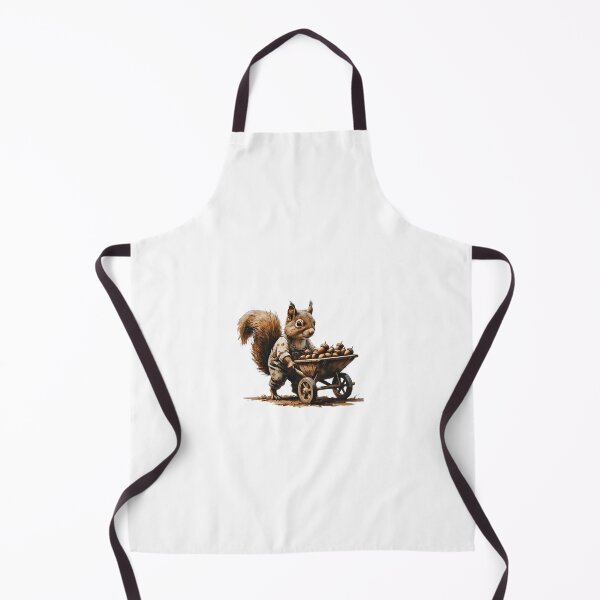 Item preview, Harvest Squirrel with Acorn Cart designed and sold by AQUILAKREO.