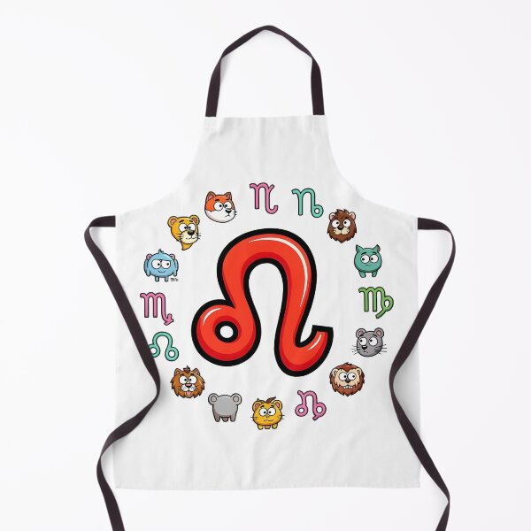Item preview, Cute Kawaii Leo Zodiac Astrological Symbol designed and sold by Zodiac Celestial Art.