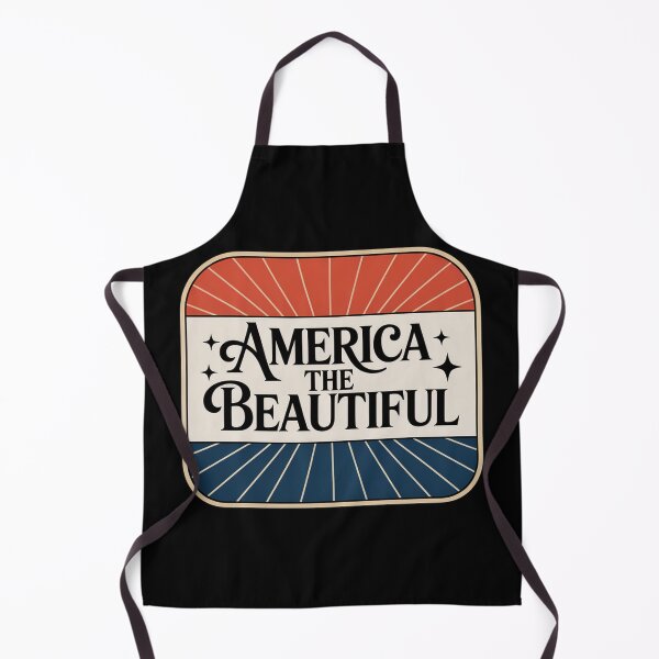 Item preview, America the Beautiful Retro Shield Patriotic designed and sold by OldGloryForge.