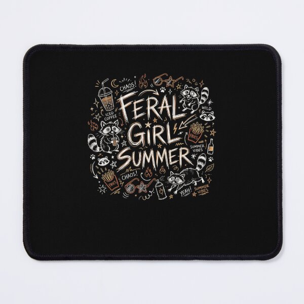 Item preview, Chaotic Feral Summer Raccoon Graphic designed and sold by snowry.