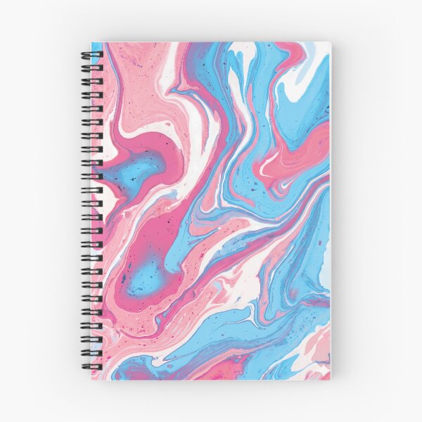 Item preview, Transgender Pride Flag Abstract Fluid Art Pattern designed and sold by Cannaxes Studio.