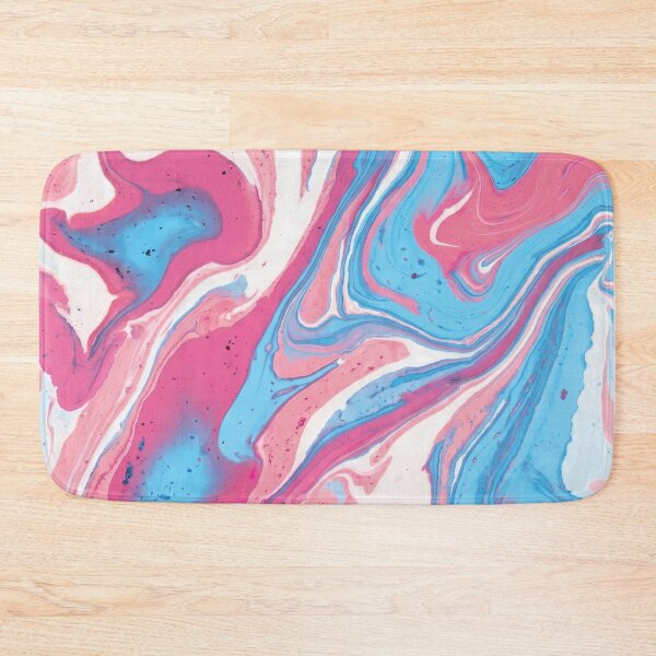 Item preview, Transgender Pride Flag Abstract Fluid Art Pattern designed and sold by Cannaxes Studio.