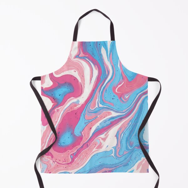 Item preview, Transgender Pride Flag Abstract Fluid Art Pattern designed and sold by Cannaxes Studio.