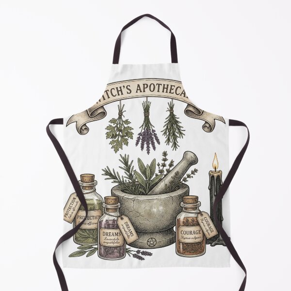 Item preview, Witchs Apothecary Vintage Herb Mortar Pestle Kitchen Witch Witchcore Tee designed and sold by afarkar.