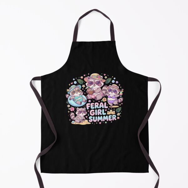 Item preview, Feral Raccoon Squad Beach Day Kawaii designed and sold by snowry.