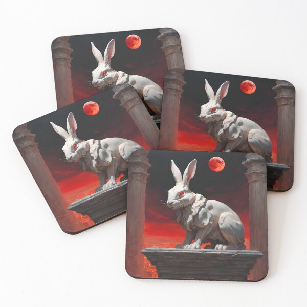 Item preview, Blood Red Moon Bunny designed and sold by Elisa Miller.