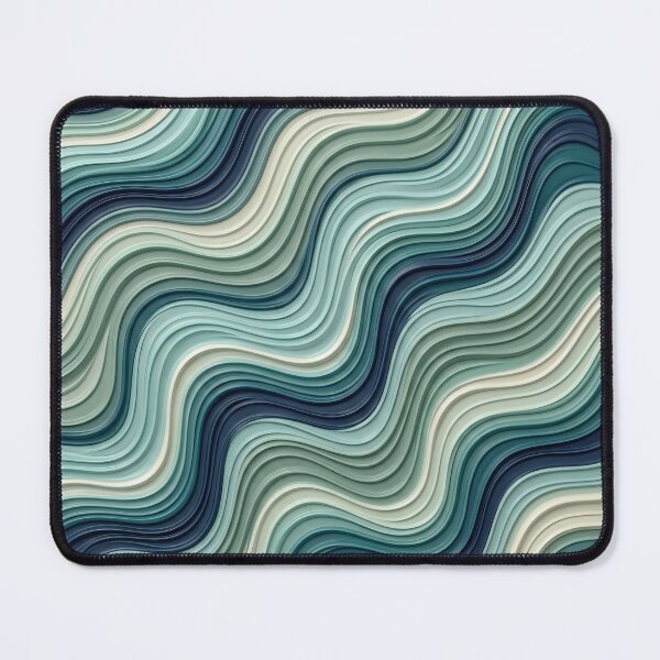 Item preview, Liquid Lines | Modern Ripple Pattern designed and sold by MoonwoodStudio.